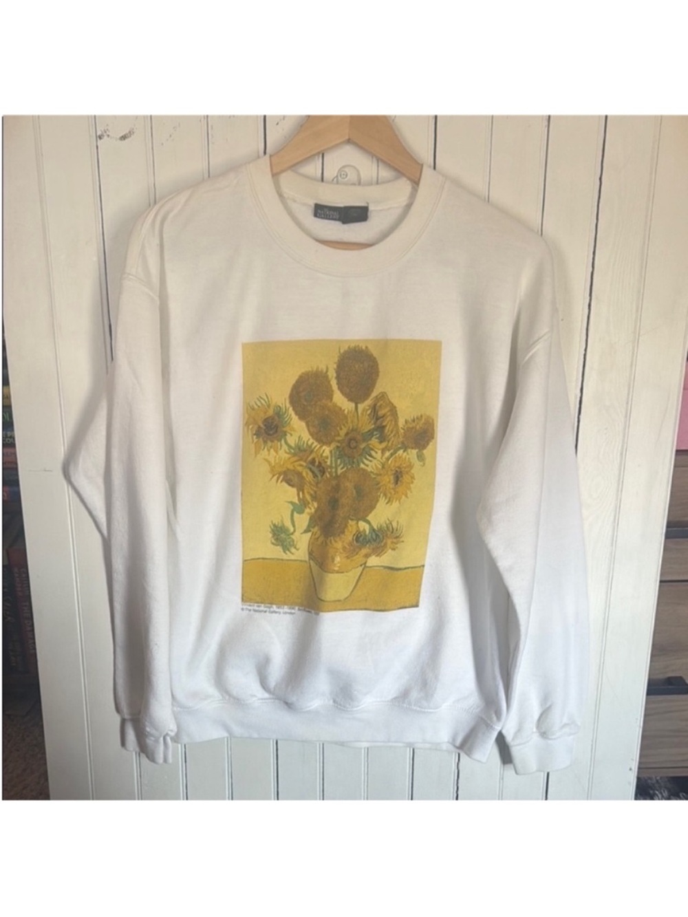 The National Gallery x Urban Outfitters Crewneck Sweatshirt White Size S